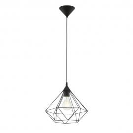 Tarbes Black Pendant Large