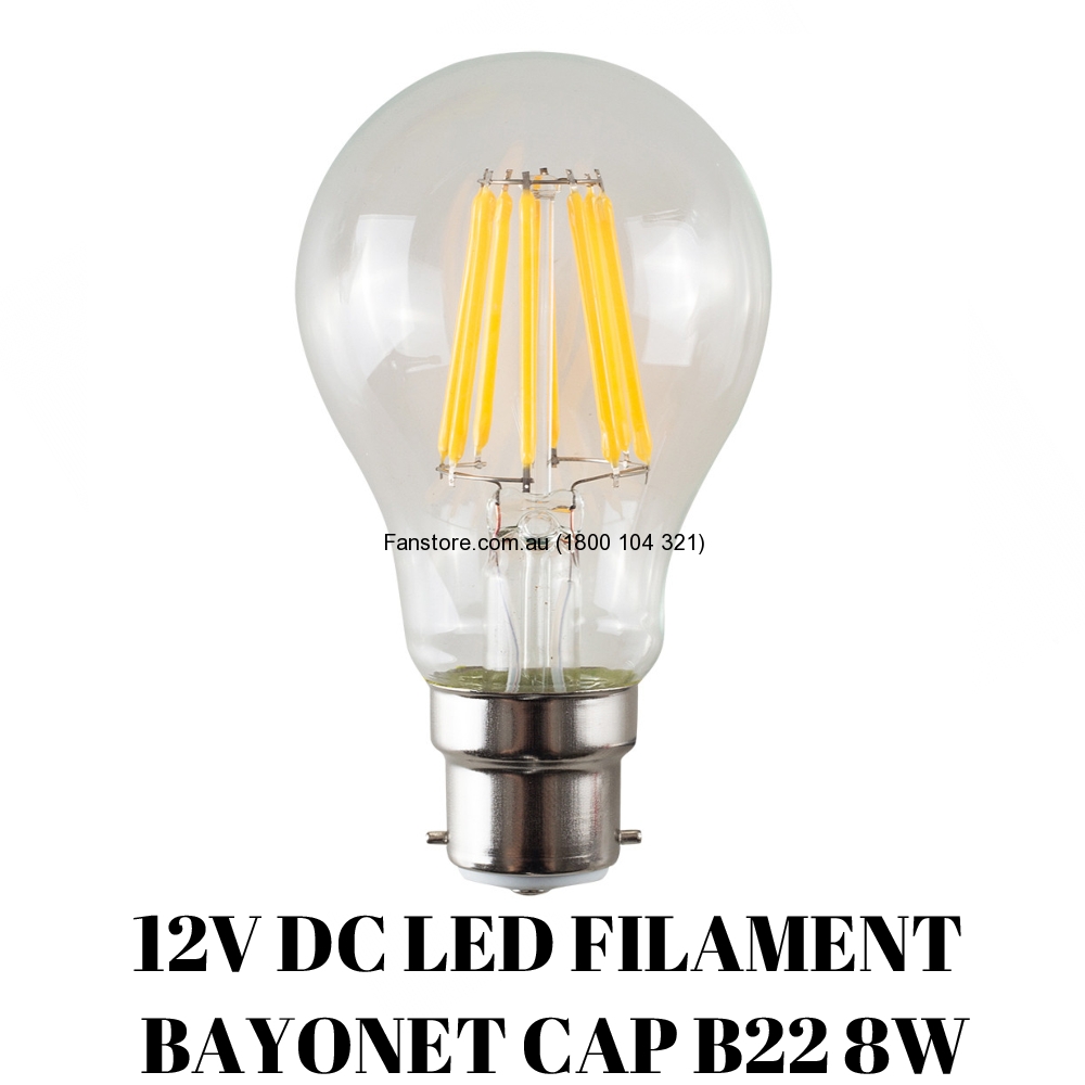 12V LED FILAMENT LAMP 8W