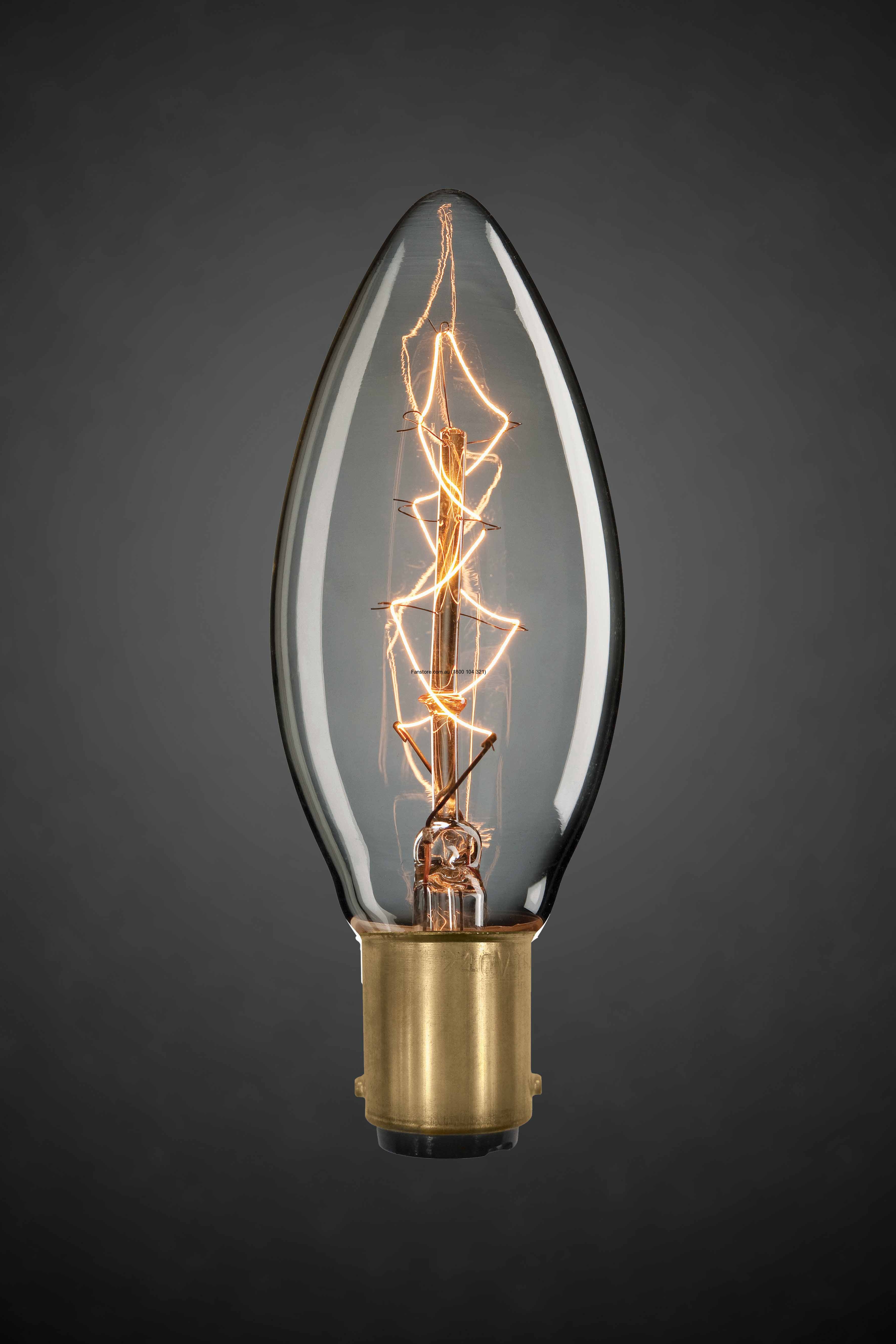 FANCY CANDLE 25W GLOBE B15 9B1512 Mercator Lighting