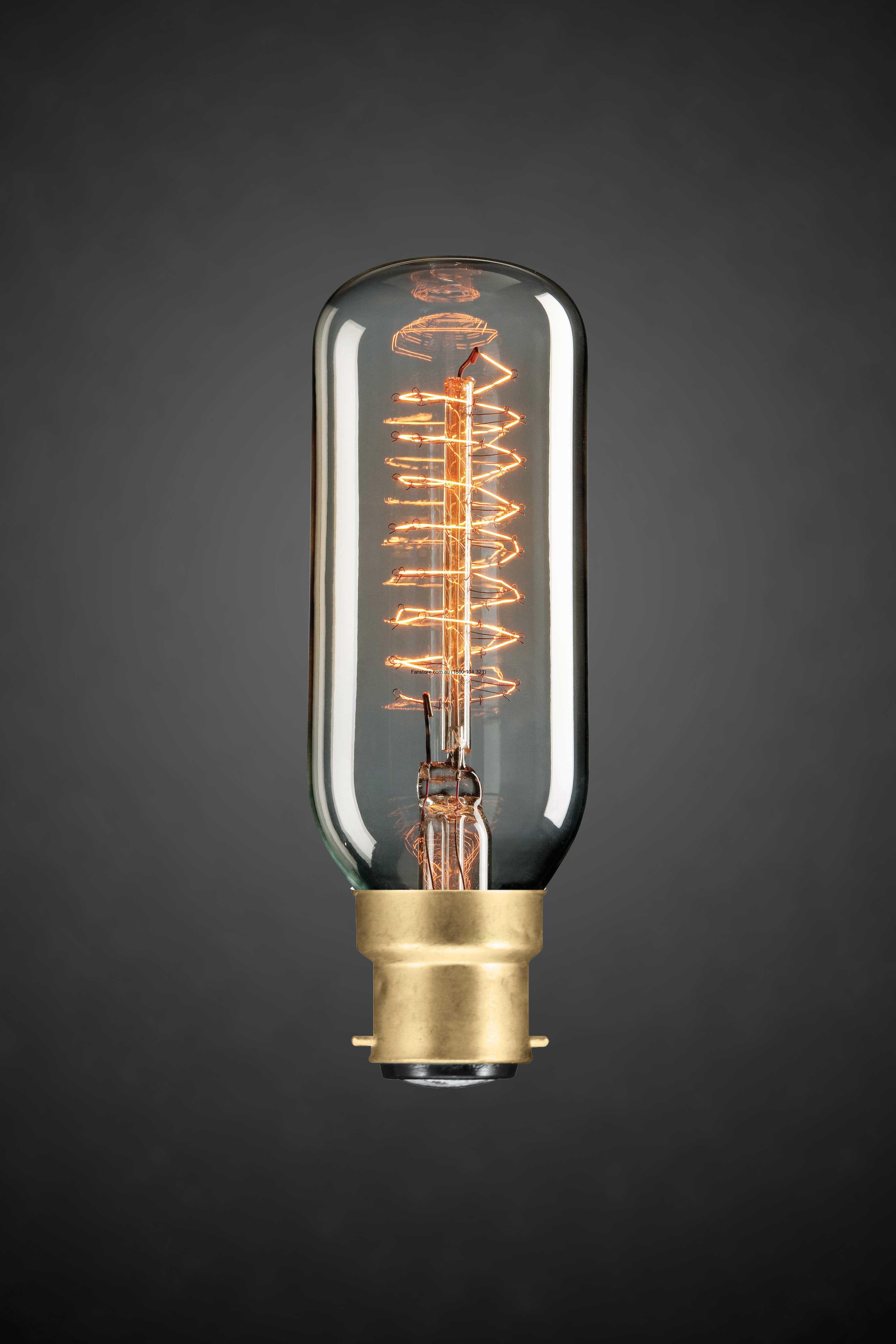 Pear shaped Carbon globe Mercator Lighting