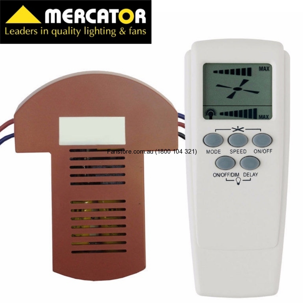 Mercator Frm98 Lcd Ceiling Fan Remote Control Kit Frm98