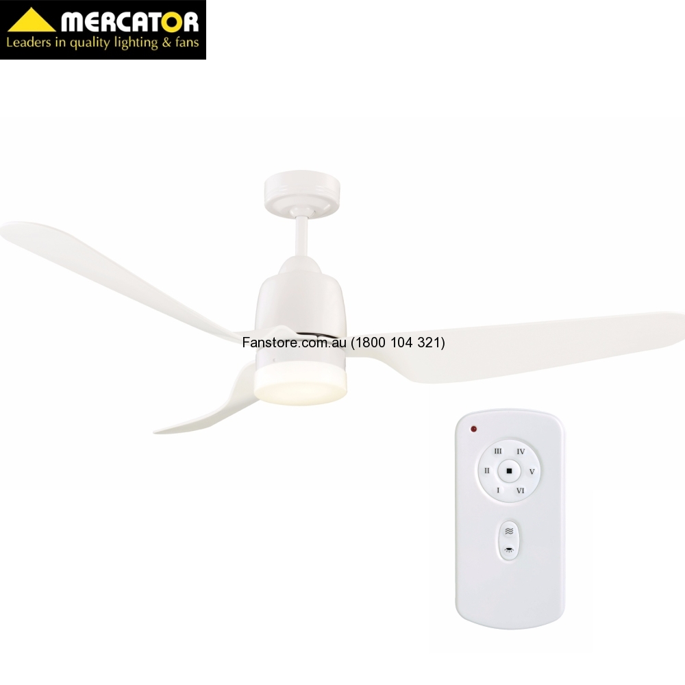 Manly White Dc 52 Ceiling Fan With Led Light Remote Fc378133wh