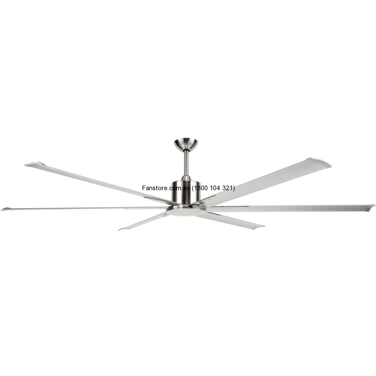 Maelstrom Dc 84 Industrial Style Ceiling Fan 6 Blade Remote 18515 13